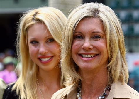 olivia newton john's daughter pics.